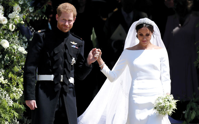 زفاف هاري وميغان أشعل هوساً بكل شيء مرتبط به. غيتي