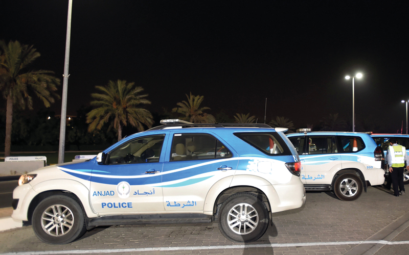 شرطة الشارقة نظمت 186 دورية مرورية لضبط حركة السير. أرشيفية