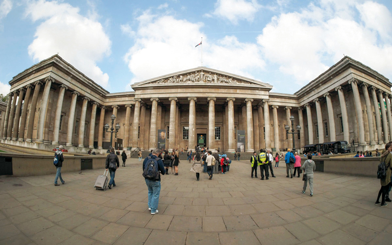 المتحف البريطاني من أعرق المتاحف في العالم.

أرشيفية