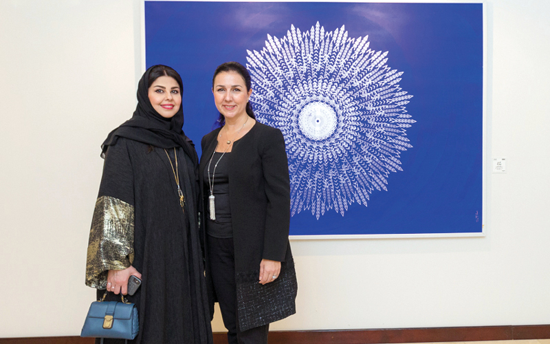 المعرض يشكّل انطلاق «فن جميرا»، وهي الشراكة التي أقيمت بين «جميرا القصر» و دبي للثقافة والفنون. من المصدر