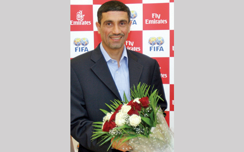 عيسى درويش: «راضٍ تماماً  عن أدائي التحكيمي في المباريات الثلاث التي أدرتهما في مونديال 2006».