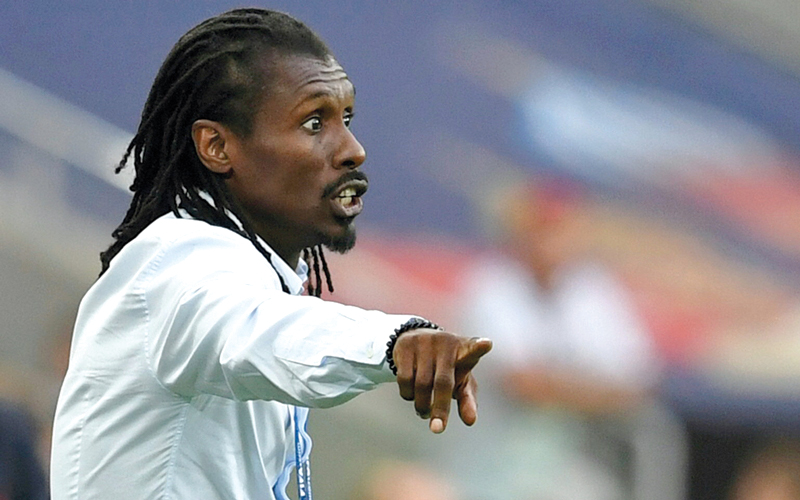 مدرب السنغال سيسيه.أ.ف.ب