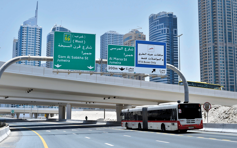 المشروع يحدّ من الازدحام المروري عبر تقديم خدمات نقل جماعي سريعة وآمنة. من المصدر