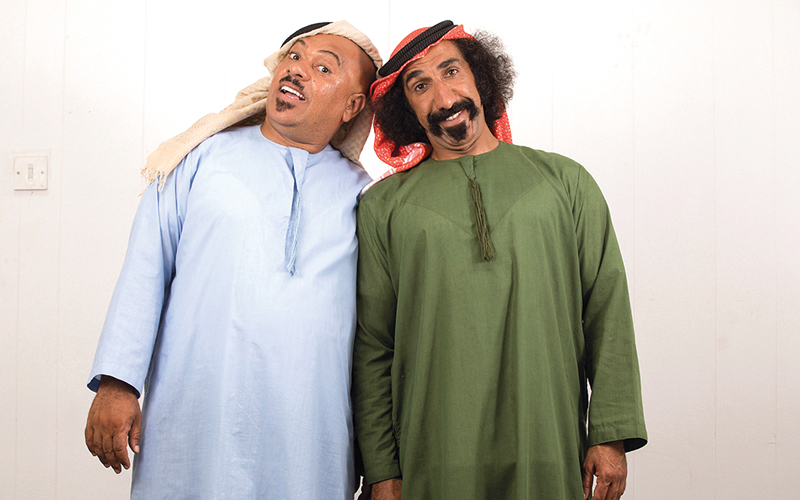«حدك مدك» حصد المرتبة الأولى في فئة المسلسلات الإماراتية الأكثر متابعة.  من المصدر