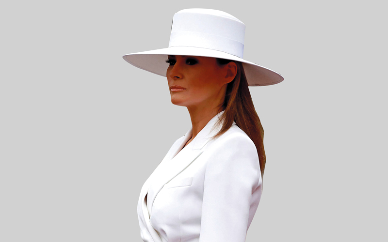 ميلانيا ترامب تحاول أن تكون قوة سياسية مستقلة داخل البيت الأبيض. أرشيفية