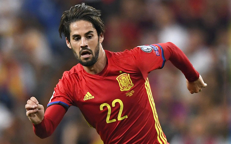 إيسكو يقدم أروع العروض مع المنتخب الإسباني في المونديال. أ.ف.ب