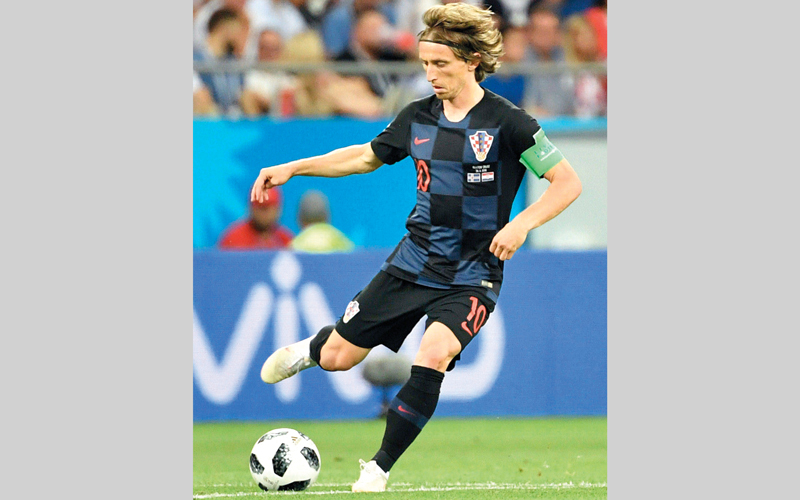 لوكا‭ ‬مودريتش‭.‬‬‬ أ‭.‬ف‭.‬ب‬‬