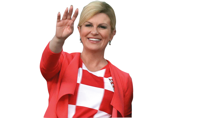 رئيسة كرواتيا.. «اللاعب رقم 12» في منتخب زلاتكو رياضة كأس العالم