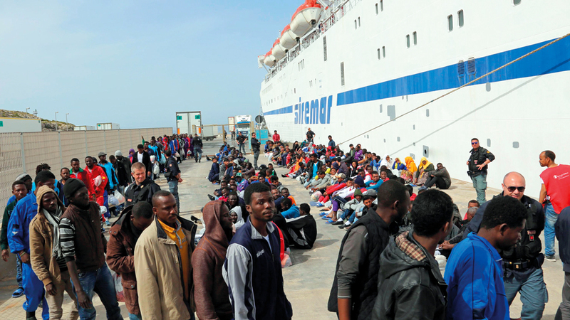 لم تكن أوروبا تتوقع هذه الأعداد الهائلة من المهاجرين.  أرشيفية