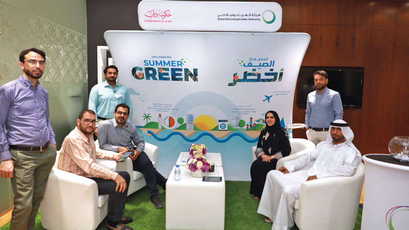 «دبي للإعلام» تشارك في حملة «لنجعل هذا الصيف أخضر»