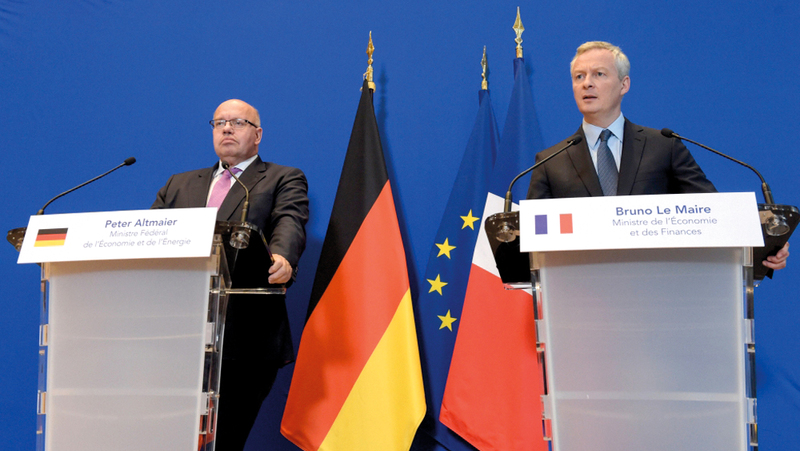 فرنسا وألمانيا تؤكدان العمل سوياً وسط التوترات التجارية