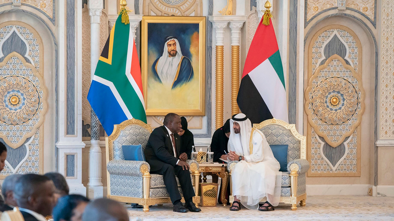 محمد بن زايد: الإمارات حريصة على تعزيز شراكاتها مع الدول الإفريقية