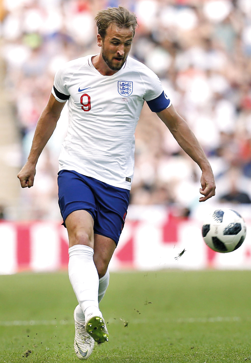 كاين يتطلع إلى الحصول على لقب هداف المونديال. أ.ف.ب