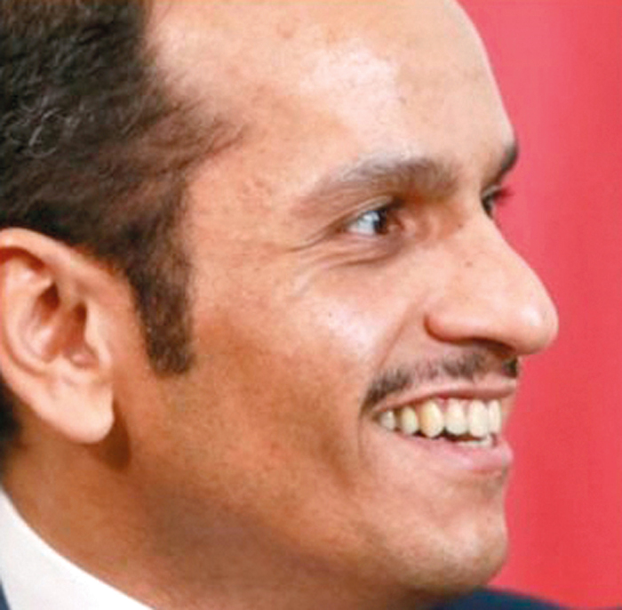 محمد بن عبدالرحمن آل ثاني.  أرشيفية