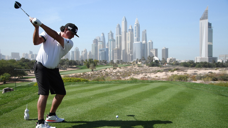 دبي تستضيف سنوياً كبرى بطولات الغولف.

الإمارات اليوم