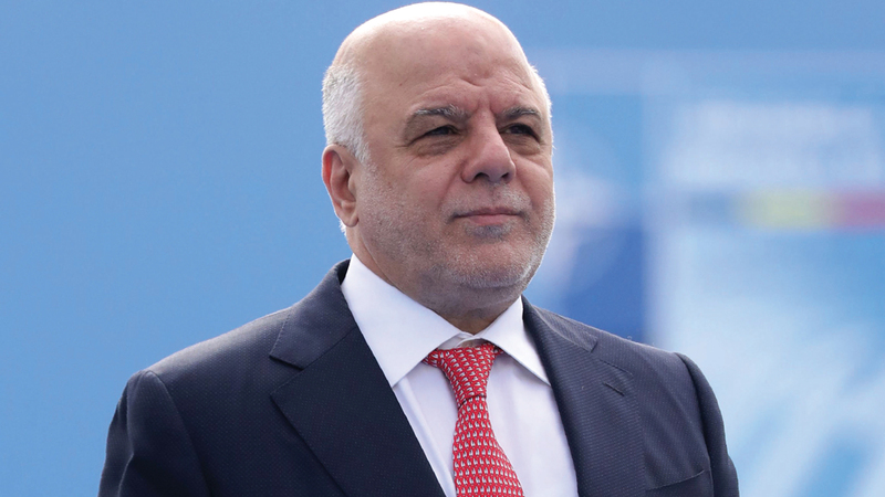 العبادي يجد نفسه في وضع غير مستقر مع انتشار الاحتجاجات في البصرة. رويترز