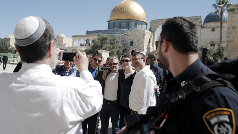 تنديد فلسطيني باقتحام 1023 يهودياً المسجد الأقصى بحماية الاحتلال