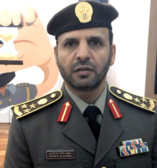 العميد سعيد الراشدي: «(المبادرة) تتيح سداد قيد الهرب من الكفيل، المدرج بحق المخالف، والسماح له بالمغادرة من دون ختم الحرمان».