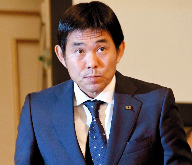 هاجيمي مورياسو مدرباً جديداً لليابان