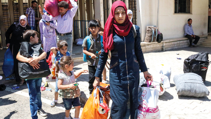 عودة 1200 لاجئ سوري من لبنان
