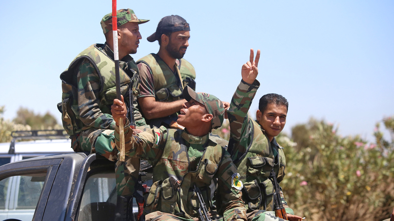معارك عنيفة في آخر معاقـــل «داعش» بجنوب سورية