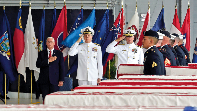 ترامب يشكر كيم بعد «الخطوة الكريمة» لإعادة رفات جنود أميركيين