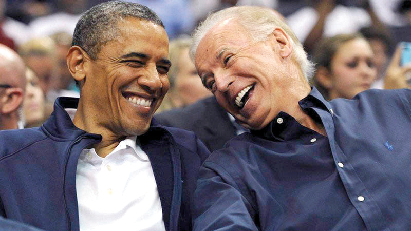 صورة أرشيفية لأوباما وبايدن في 2012. غيتي