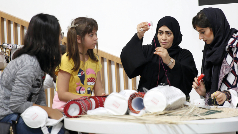 الأطفال أبرزوا مواهبهم وإبداعاتهم الفنية. من المصدر