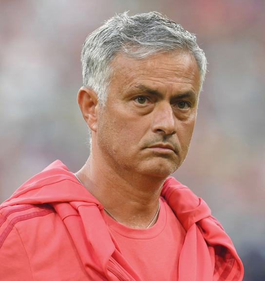 البرتغالي جوزيه مورينيو. أ.ف.ب