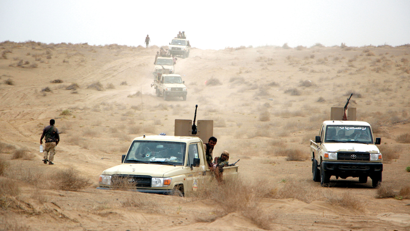 مقتل 38 حوثياً والمقاومة تسيطر على مناطق استراتيجية جنوب الحديدة