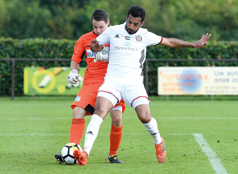 مبخوت حصل على الضوء الأخضر من المنتخب للمشاركة مع الجزيرة في كأس العرب. من المصدر