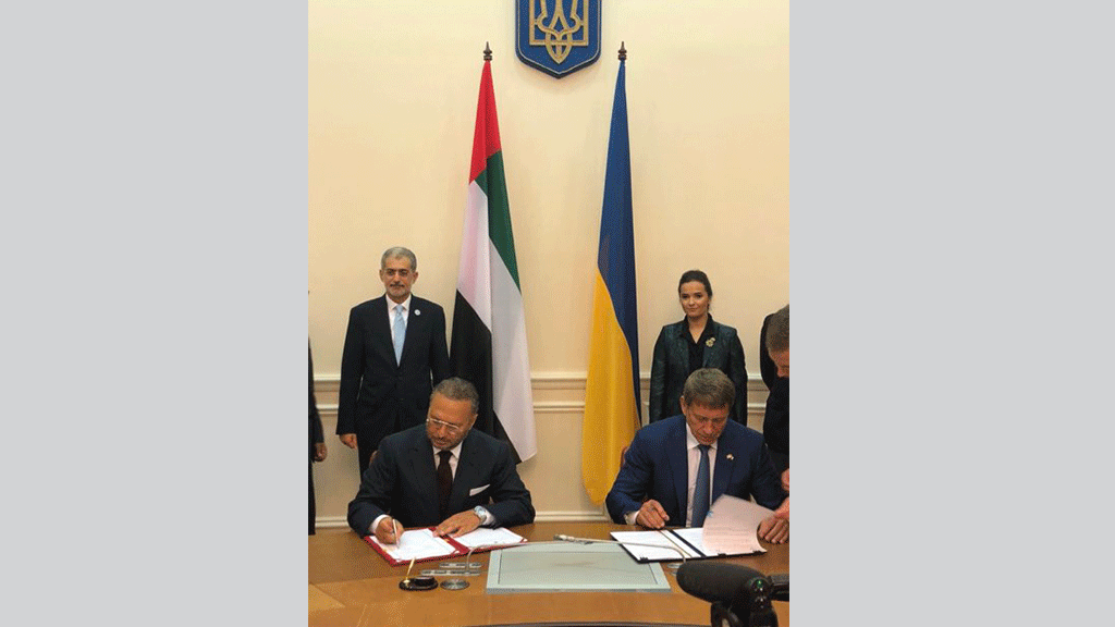 قرقاش يترأس الإجتماع الوزاري للدورة الـ 3 للجنة المشتركة بين الإمارات وأوكرانيا