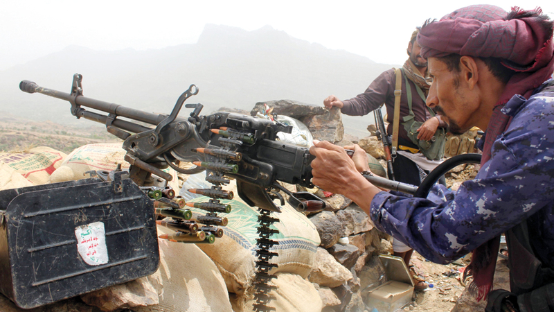 الجيش اليمني يقترب من تحرير راهدة تعز ومزارع الجرو بحيران حجة