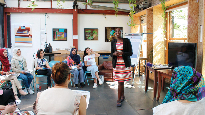 «البرنامج» ينظّم بالتعاون مع كلية ريادة الأعمال الاجتماعية في لندن. من المصدر