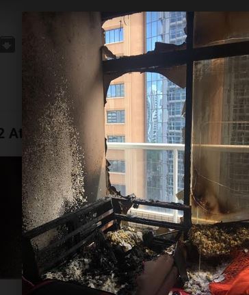 وفاة طفلة في حريق شقة سكنية بأبوظبي