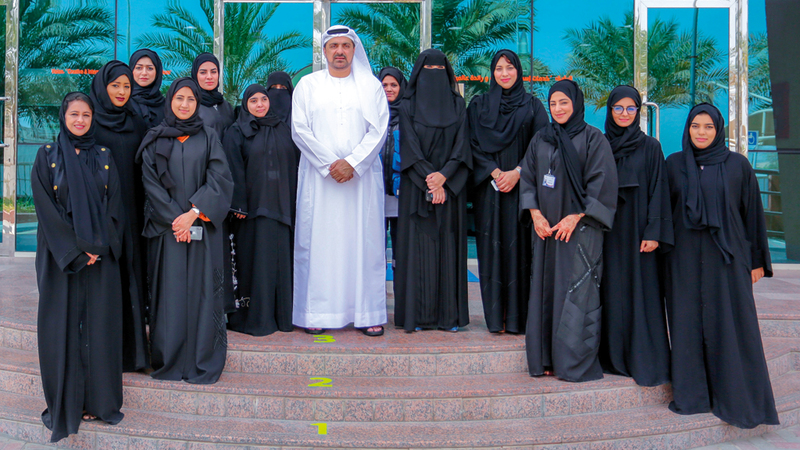 «إسعاف دبي» تحتفل بيوم المرأة الاماراتية