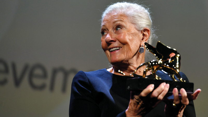 الممثلة البريطانية فانيسا ريدغريف (81 عاماً) كُرمت عن مجمل أعمالها. رويترز