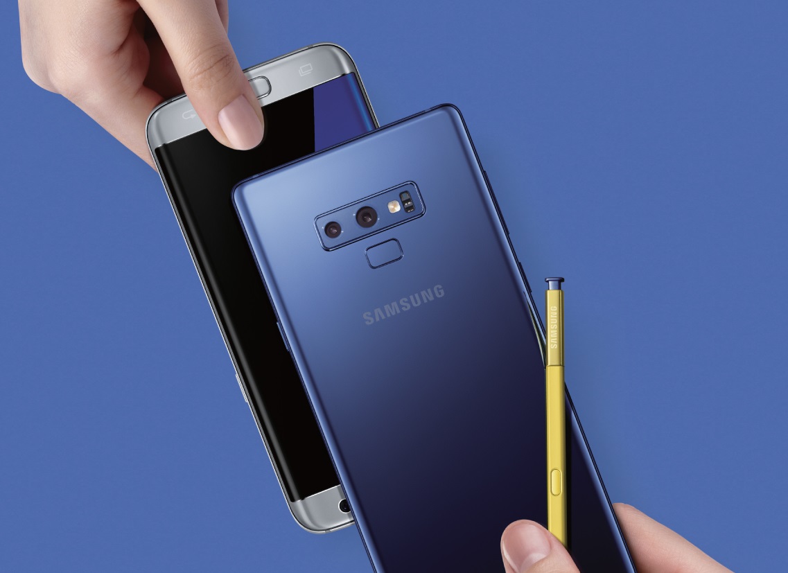 سامسونغ تتيح لعملائها استبدال أجهزتهم القديمة والحصول على Galaxy Note9