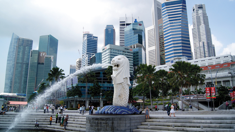 سنغافورة تبنّت نهجاً اقتصادياً انتهى بفجوة بين الأغنياء والفقراء. أرشيفية