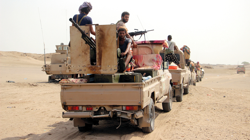 تحركات يمنية مكثفة لحسـم المعارك في جبهات استراتيجية