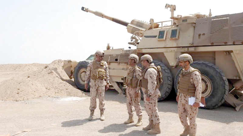رئيس الأركان يزور القوات الإماراتية المشاركة في عملية تحرير الحديدة