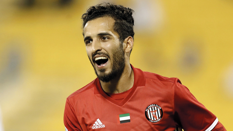 علي مبخوت أغلى لاعب مواطن في «فنتازي» دوري الخليج العربي