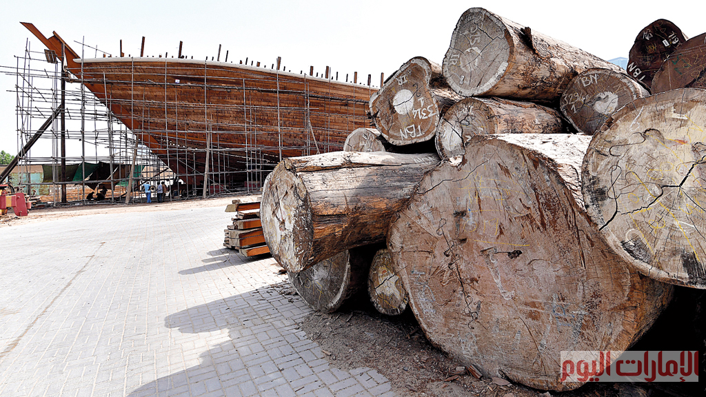 وتتنوع السفن التي تم صنعها، فمنها المخصصة للصيد أو التجارة أو النقل، وتسمى مهنة صناعة السفن في الإمارات بـ«القلافة» (الجلافة).