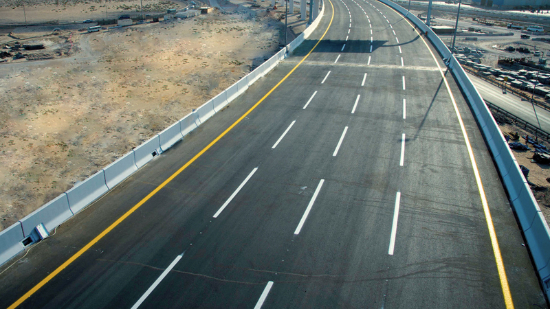 التقاطع المجسّر بين شارعَي اليلايس والخيل الأول. من المصدر