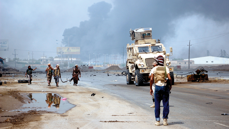 المقــاومـة اليمنيـة المشتــركـة تبدأ معركة تحرير مدينة وميناء الحديدة