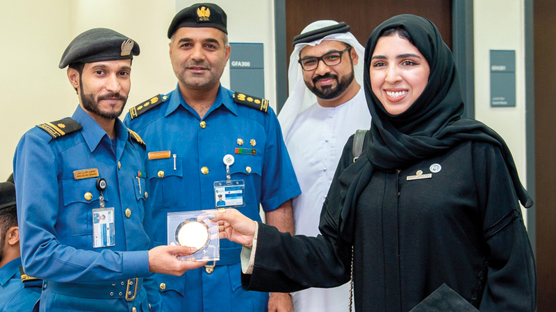 «وسام الخير» تحتفي بـ 5 مفتشين في جمارك دبي