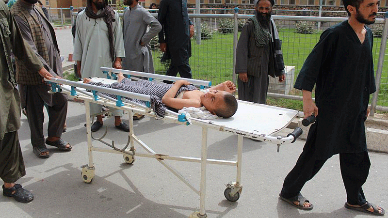 مقتل ثمانية أطفال في أفغانستان فيما كانوا يلهون بقذيفة