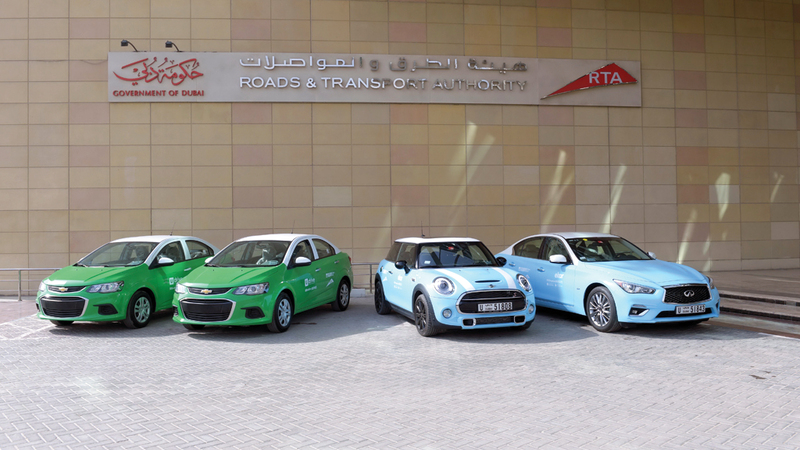«طرق دبي» ترفع عدد مركبات التأجير الذكي إلى 400 سيارة