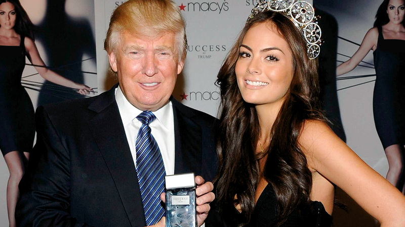 ترامب شارك في إطلاق عطر النجاح. أرشيفية