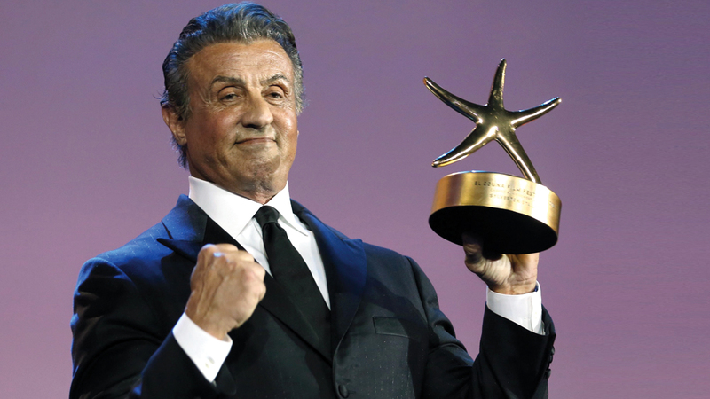 ستالون: كما لكلمة هوليوود سحرها فكذلك لكلمة مصر التي تستدعي الحضارة والتاريخ. أ.ف.ب